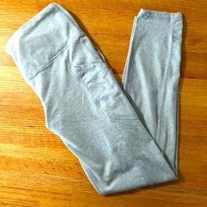 ZOBHA grey leggings. Medium. Worn once! Side pockets and flattering waistband!